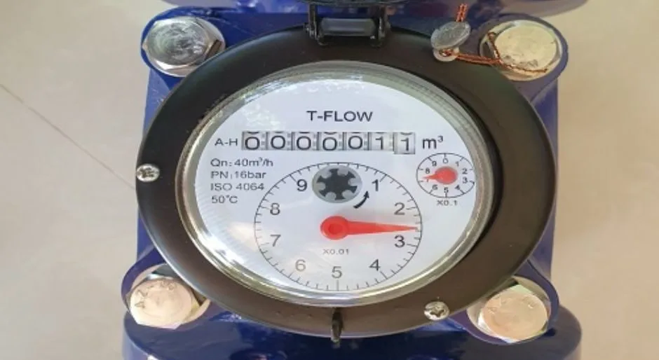 Cách đọc thông số trên đồng hồ đo nước lạnh T-FLOW đơn giản