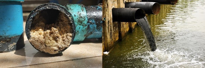 Làm sạch đường ống dẫn trước khi lắp đặt đồng hồ đo nước thải