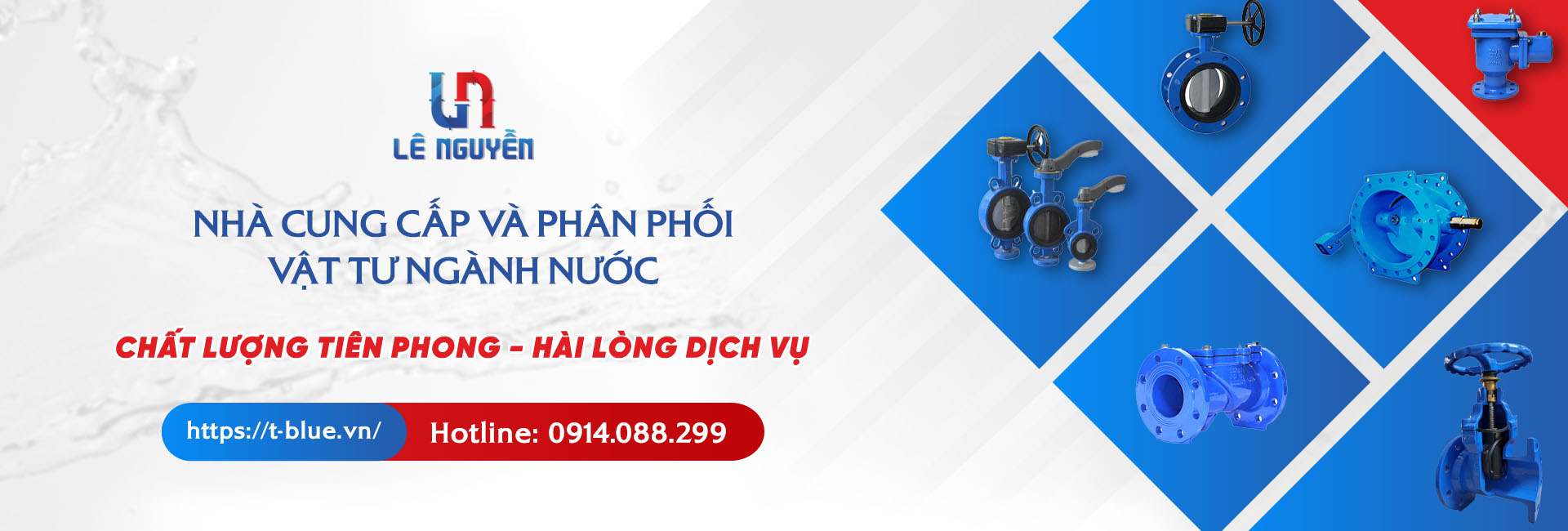 T-Blue là địa chỉ cung cấp đồng hồ nước uy tín hàng đầu Việt Nam