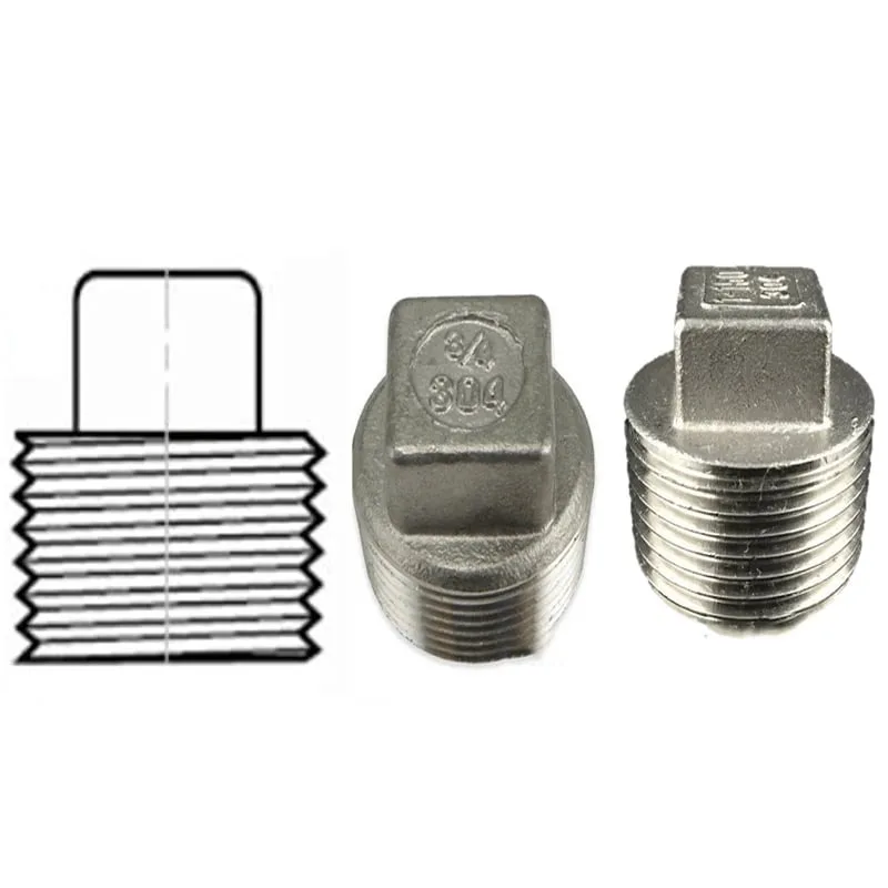 Nút bịt ren ngoài Inox có tác dụng bịt kín các đầu ống