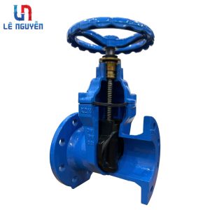 Van cổng ty chìm tay quay