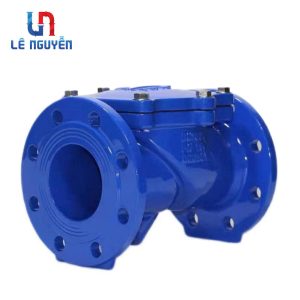 Van 1 chiều lá lật gang cầu