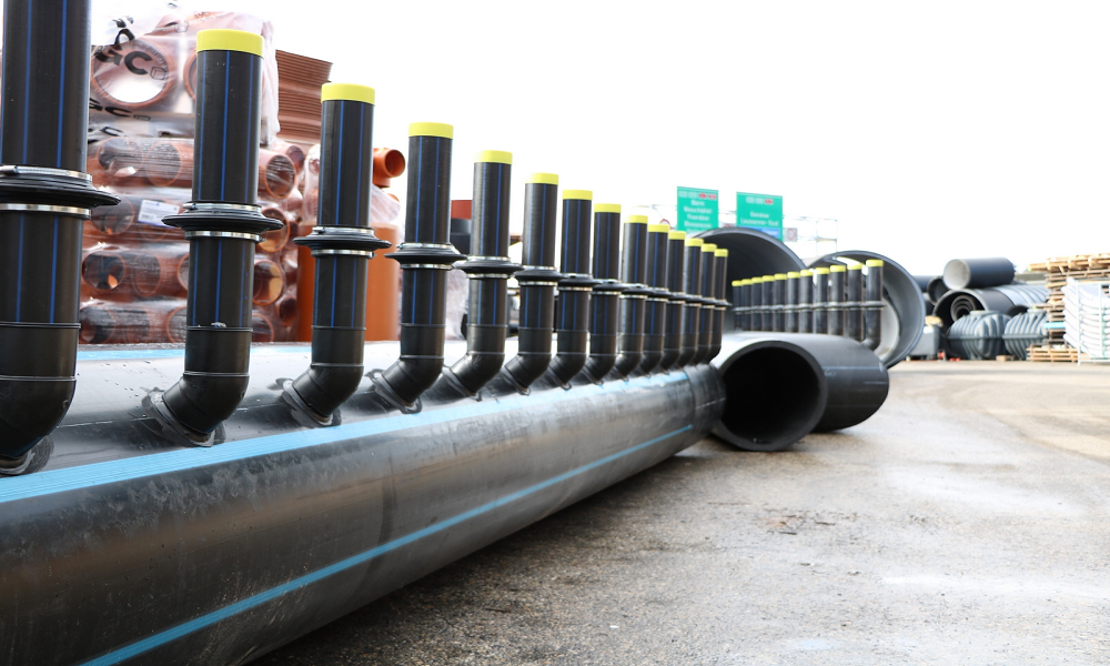 Ứng dụng thực tế của phụ kiện HDPE trong các công trình