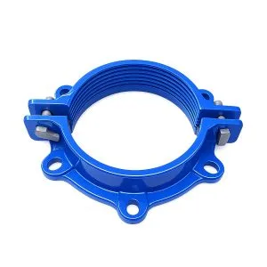 Đai ngàm gang cầu T-Blue
