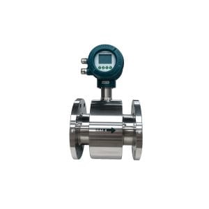 Đồng hồ Woteck điện từ inox mặt bích chính hãng T-Blue
