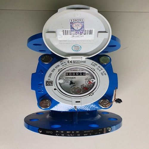 Đồng hồ nước Woltman Zenner WPD trục ngang