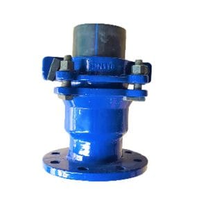 Khớp nối mềm BF đai ngàm ống nong gang cầu T-Blue
