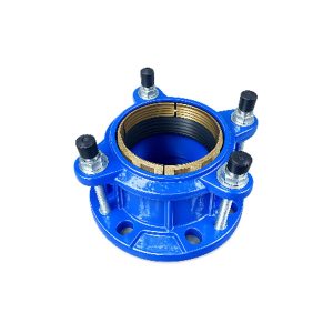 Khớp nối mềm BE ngàm đồng gang cầu T-Blue