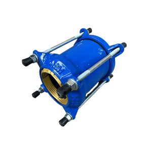 Khớp nối mềm EE ngàm kim loại gang cầu T-Blue