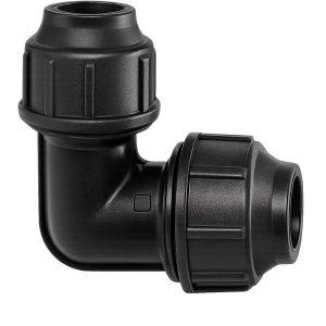Nối góc ren HDPE 90° - T-Blue