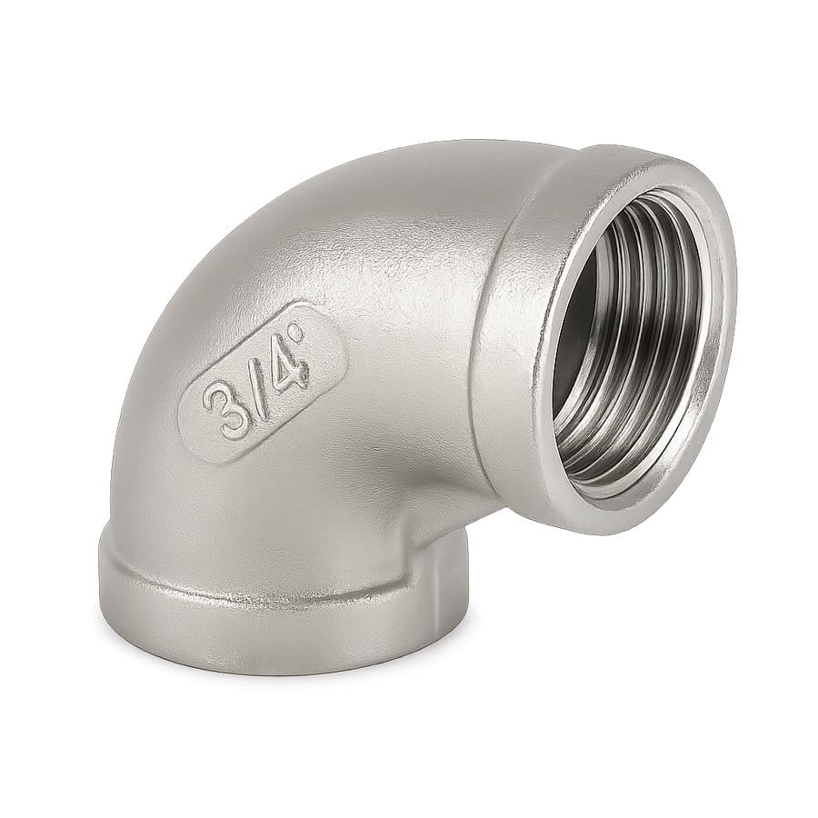 Cút ren inox 304/316 Cút ren inox 304/316 - T-Blue