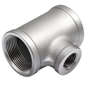 Tê giảm ren inox 304/316 - T-Blue