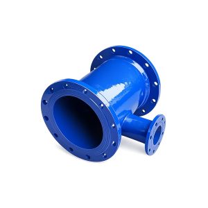 Tê BBB xả cặn gang cầu T-Blue