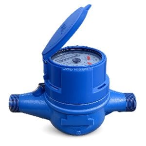 Đồng hồ T-FLOW DN15 TFS đơn tia vỏ nhựa T-Blue