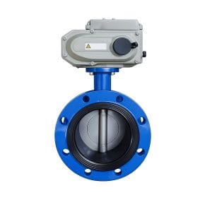 Van bướm điều khiển điện van công nghiệp T-Blue
