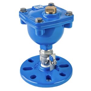 Van xả khí mặt bích BLUCAST van công nghiệp T-Blue